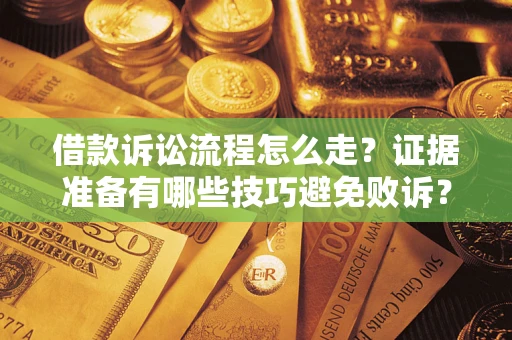 济南借款诉讼流程怎么走？证据准备有哪些技巧避免败诉？