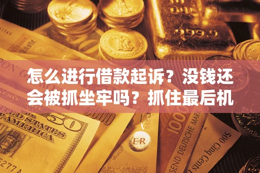 济南怎么进行借款起诉？没钱还会被抓坐牢吗？抓住最后机会！
