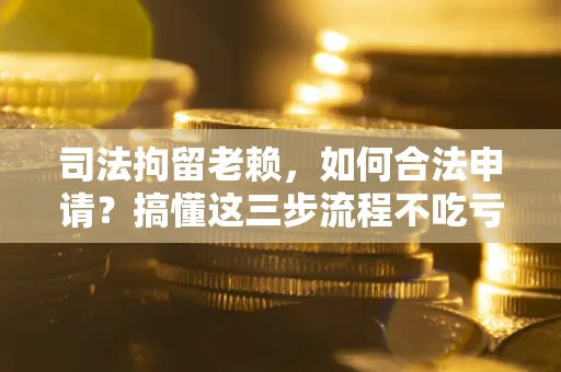 济南司法拘留老赖，如何合法申请？搞懂这三步流程不吃亏！
