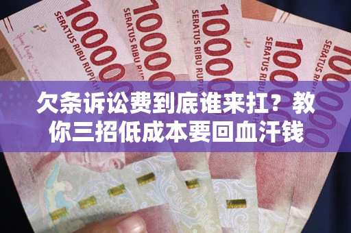 济南欠条诉讼费到底谁来扛？教你三招低成本要回血汗钱